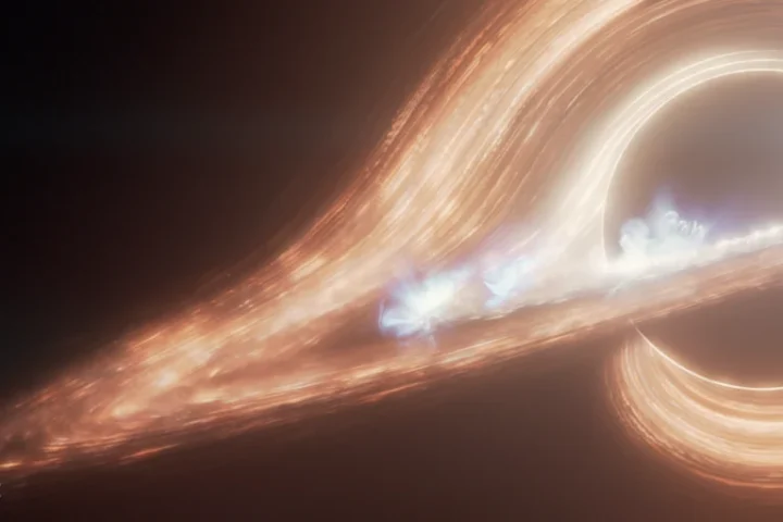Artist’s concept of the accretion disk around Sagittarius A*