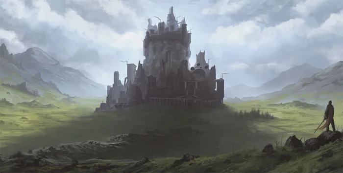Artistic depiction of the legendary world of Camelot